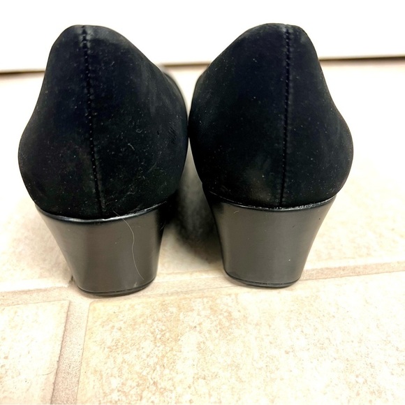 Life Stride Simply Comfort Gibson Black Wedges heels comfort shoes Women Size: 6 - Picture 6 of 8